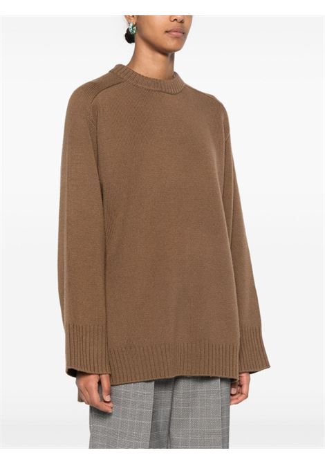 Brown Safi crew-neck jumper Loulou Studio - women LOULOU STUDIO | SAFIMCH